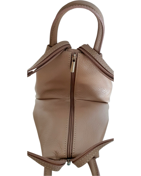 Rucsac Dama Piele Naturala Nude Carolina G04792 [5]