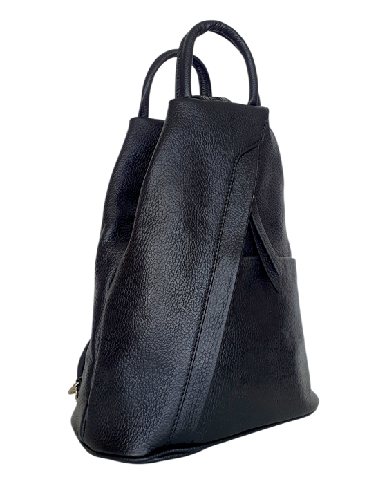 Rucsac Dama Piele Naturala Negru Carolina G04793 [3]