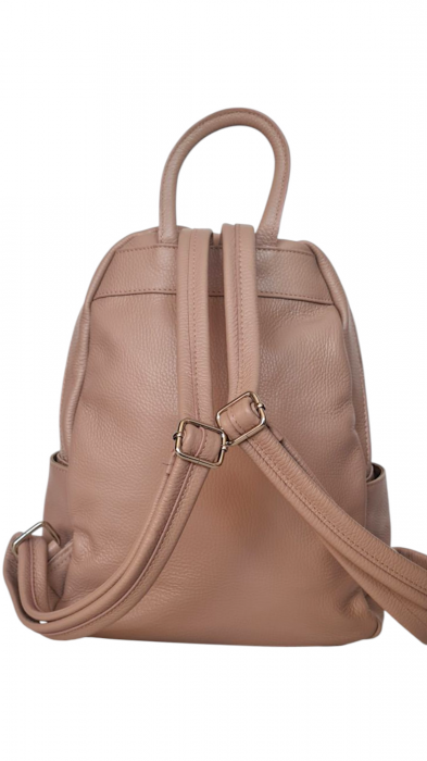 Rucsac Dama Piele Naturala Nude Sia G04164 [4]