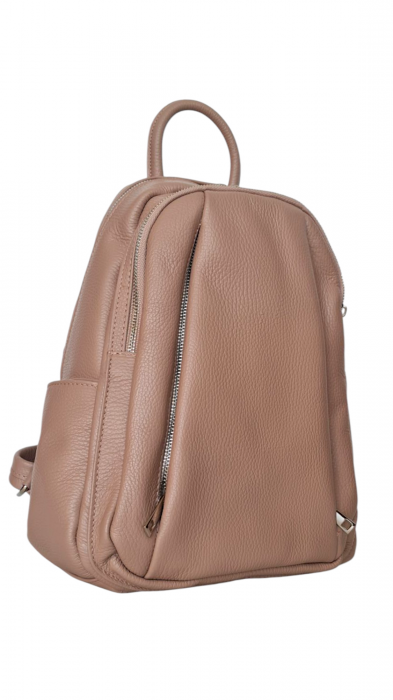 Rucsac Dama Piele Naturala Nude Sia G04164 [2]