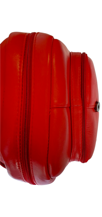 Rucsac Dama Piele Naturala Rosu Fiona G04559 [5]