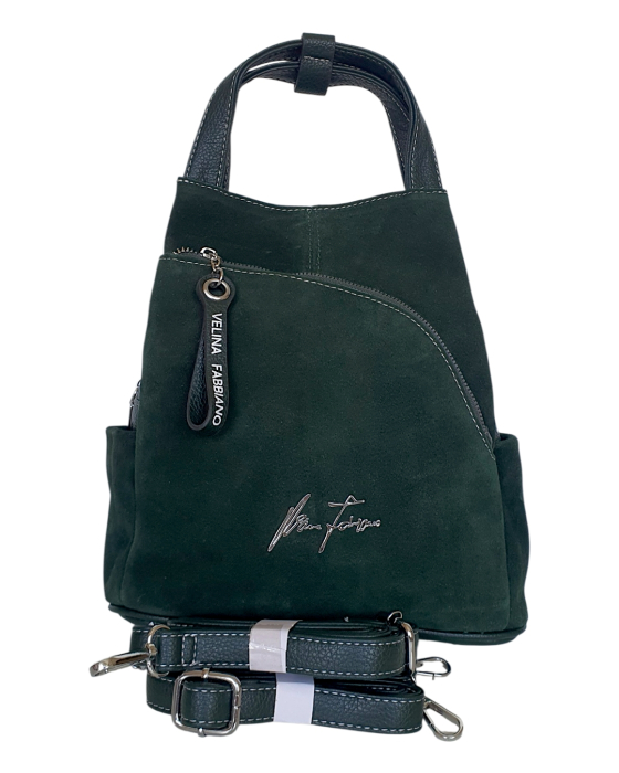 Rucsac Dama Piele Naturala Verde Diana G04807 [2]