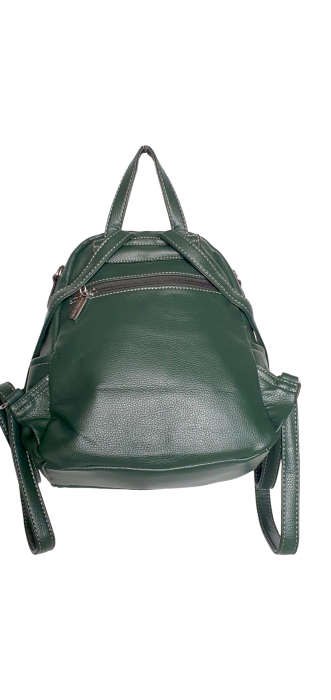 Rucsac Dama Piele Naturala Verde Elif G02666 [4]