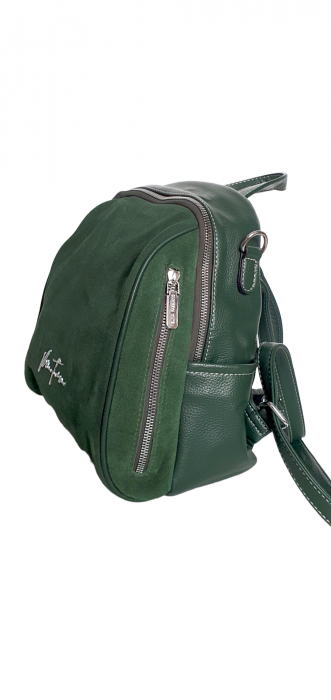 Rucsac Dama Piele Naturala Verde Elif G02666 [3]