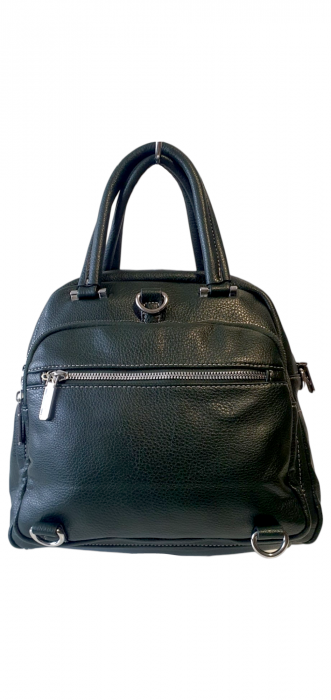 Rucsac Dama Piele Naturala Verde Fabia V. Fabbiano  G03372 [4]