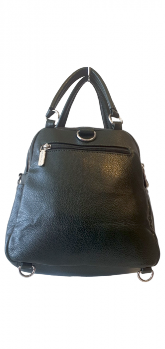 Rucsac Dama Piele Naturala Verde Lia  V. Fabbiano G03214 [4]
