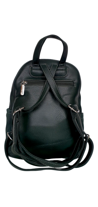 Rucsac Dama Piele Naturala Verde Teo V. Fabbiano G04568 [4]