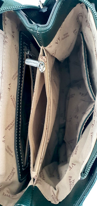 Rucsac Dama Piele Naturala Verde V.Fabbiano Anelis G04381 [7]