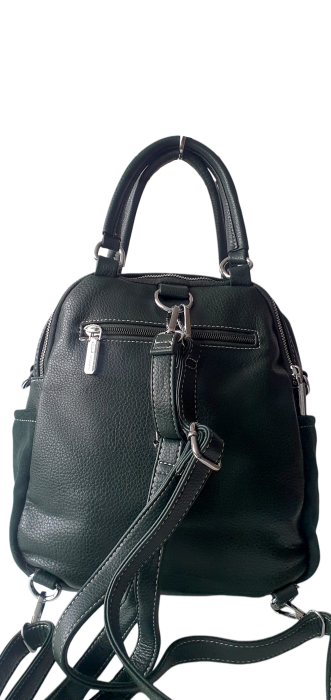 Rucsac Dama Piele Naturala Verde V.Fabbiano Carmen G04570 [4]