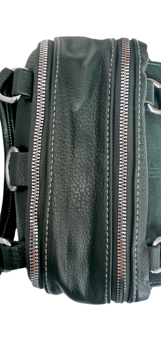 Rucsac Dama Piele Naturala Verde V.Fabbiano Carmen G04570 [6]