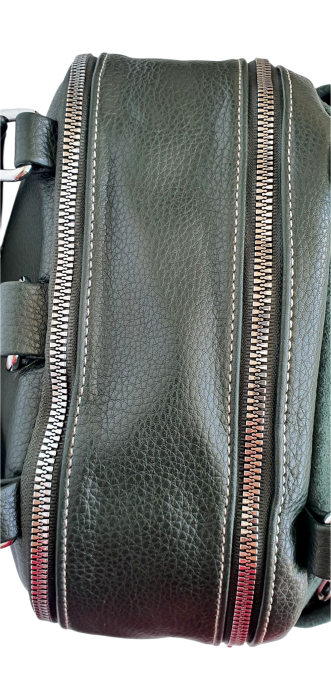 Rucsac Dama Piele Naturala Verde V.Fabbiano Geo G04542 [5]