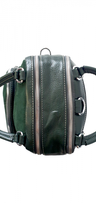 Rucsac Dama Piele Naturala Verde V.Fabbiano Pia G03112 [5]