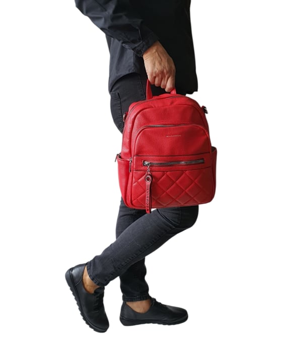 Rucsac Dama Rosu Gilda Silvia Rosa G03627 [6]