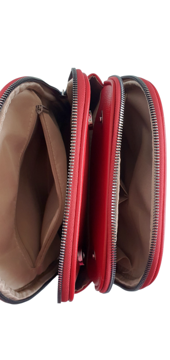 Rucsac Dama Rosu Isabella Silvia Rosa G04640 [6]