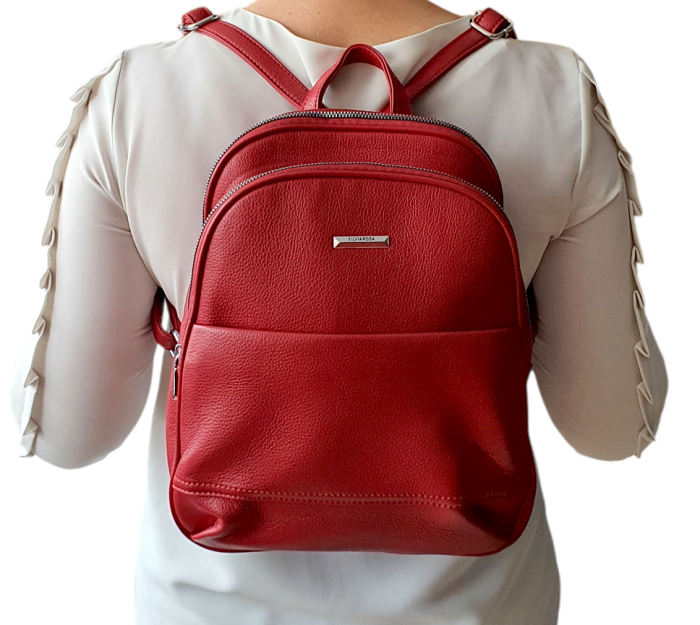 Rucsac Dama Rosu Isabella Silvia Rosa G04640 [8]