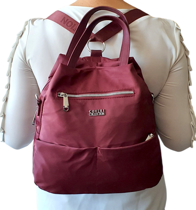 Rucsac Dama Textil Grena Melania G04499 [7]