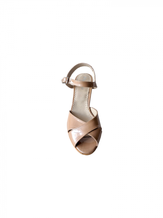 Sandale Dama Piele Naturala Cafeniu Prella Zara D03091 [3]