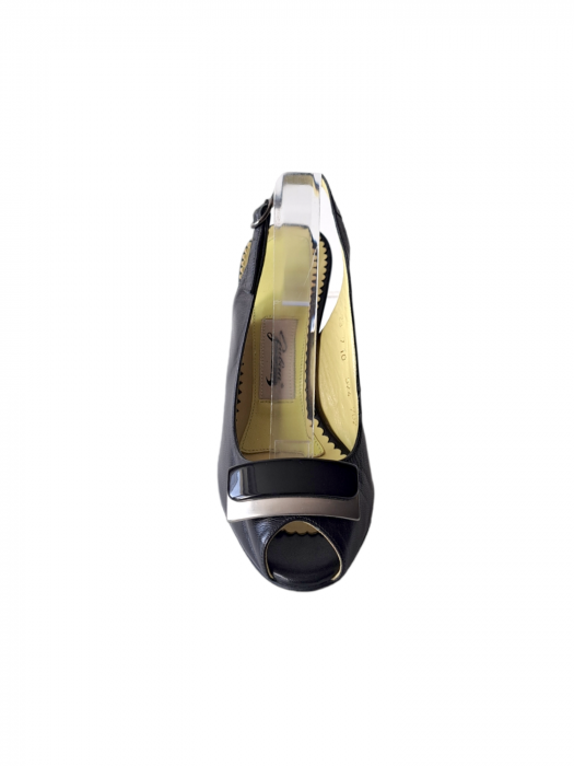 Sandale Dama Piele Naturala Guban Negre Fatma D03083 [3]