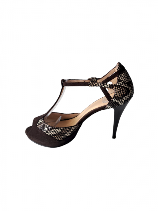 Sandale Dama Piele Naturala Maro Moda Prosper Mei D03079 [3]