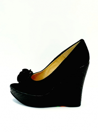Pantofi Dama Piele Naturala Negri Luiza D02704 [1]