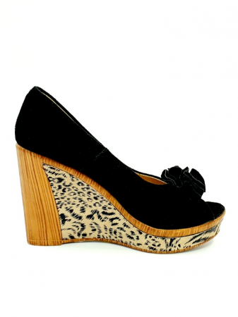 Oferte Incaltaminte - Pantofi Dama Piele Naturala Negri Christina D02705