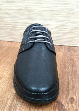 Pantofi Barbati Casual Piele Naturala Negri Alexe B00065 [6]
