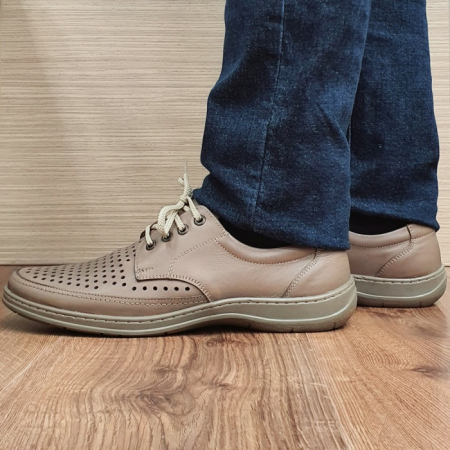 Pantofi Barbati Casual Piele Naturala Maro Ahab B00072 [1]