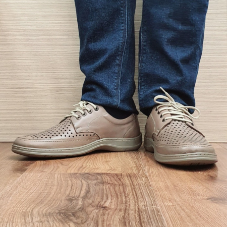 Pantofi Barbati Casual Piele Naturala Maro Ahab B00072 [2]