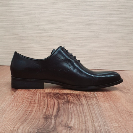 Pantofi Barbati Piele Naturala Negri Darius B00088 [4]