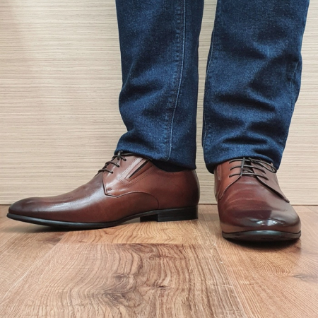 Pantofi Barbati Piele Naturala Maro Aristide B00089 [2]