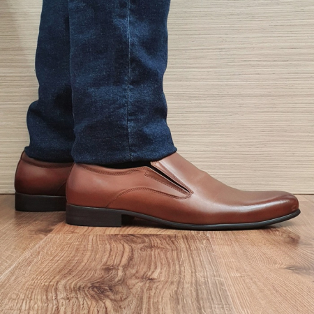 Pantofi barbati piele - Pantofi Barbati Piele Naturala Maro Ananias B00091