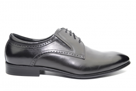 Incaltaminte Barbati Piele - Pantofi Barbati Piele Naturala Negri Andrew B00026