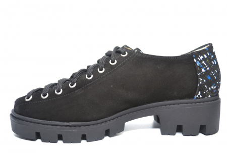 Pantofi Casual Piele Naturala Negri Matheo Sofia D02223 [1]