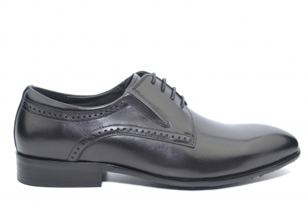 Incaltaminte Barbati Piele - Pantofi Barbati Piele Naturala Negri Edison B00045