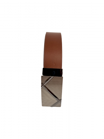 Curea Barbati Piele Naturala Maro Efrem C00034 [2]