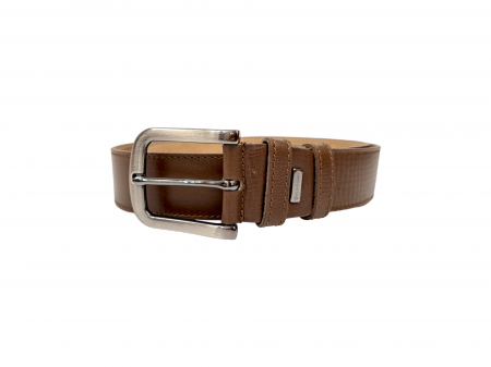 Accesorii Din Piele - Curea Barbati Piele Naturala Maro Zenon C00038