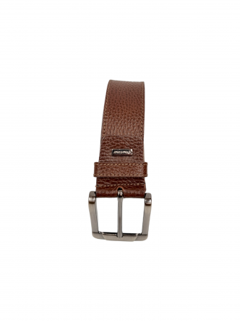 Curea Barbati Piele Naturala Maro Zenon C00040 [2]