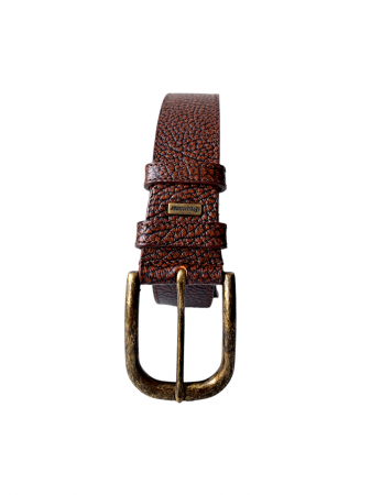Curea Barbati Piele Naturala Maro Zenon C00046 [1]