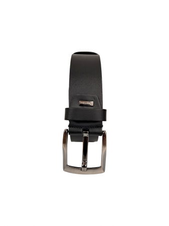 Curea Barbati Piele Naturala Neagra Amal C00036 [2]