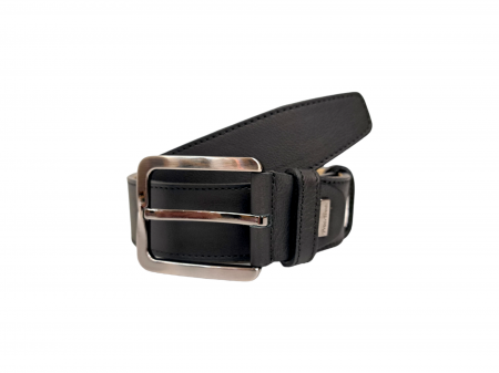 Curea Barbati Piele Naturala Neagra Zenon C00029 [1]