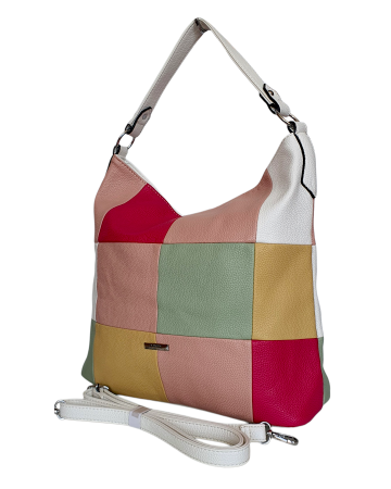 Genti De Dama - Geanta Dama Multicolora Ade Silvia Rosa G04403