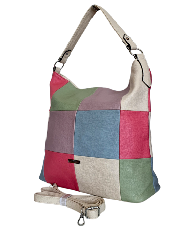Genti De Dama - Geanta Dama Multicolora Ade Silvia Rosa G04404
