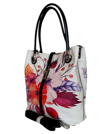 Genti De Dama - Geanta Dama Multicolora Zina Silvia Rosa G04334