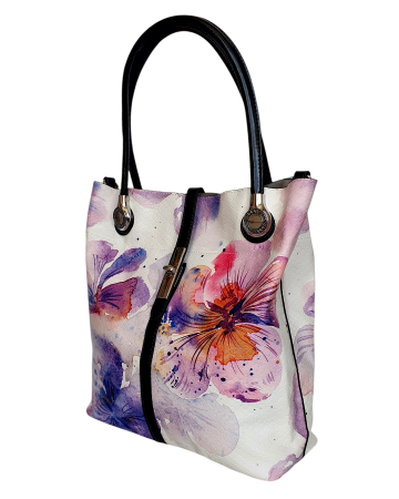 Genti De Dama - Geanta Dama Multicolora Zina Silvia Rosa G04335