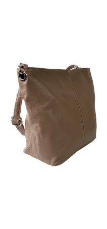 Geanta Dama Piele Naturala Bej Bie G02727 [2]