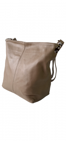 Geanta Dama Piele Naturala Bej Bie G02727 [3]