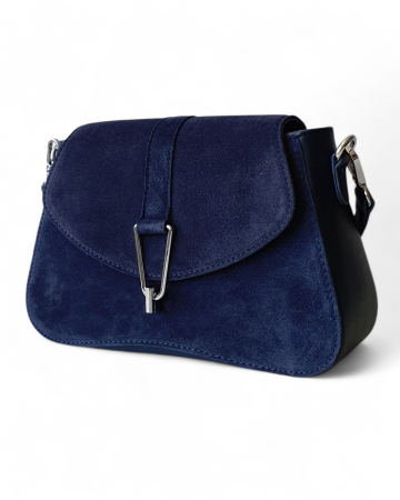 Genti De Dama - Geanta Dama Piele Naturala Bleumarin Andreea V. Fabbiano G04748