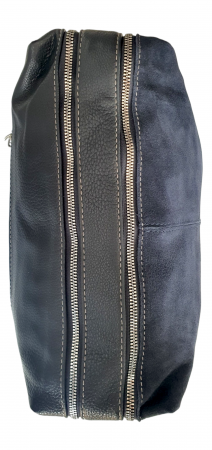 Geanta Dama Piele Naturala Bleumarin Faby G03402 [4]