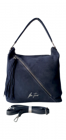 Genti De Dama - Geanta Dama Piele Naturala Bleumarin Miky G04124