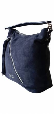 Geanta Dama Piele Naturala Bleumarin Miky G04124 [2]